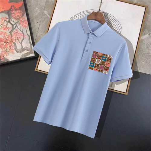 Hermes Lapel T-shirts-M-0002