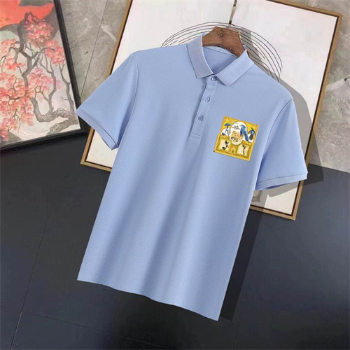 Hermes Lapel T-shirts-M-0029