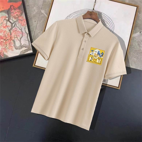 Hermes Lapel T-shirts-M-0036