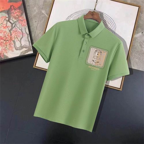 Hermes Lapel T-shirts-M-0042