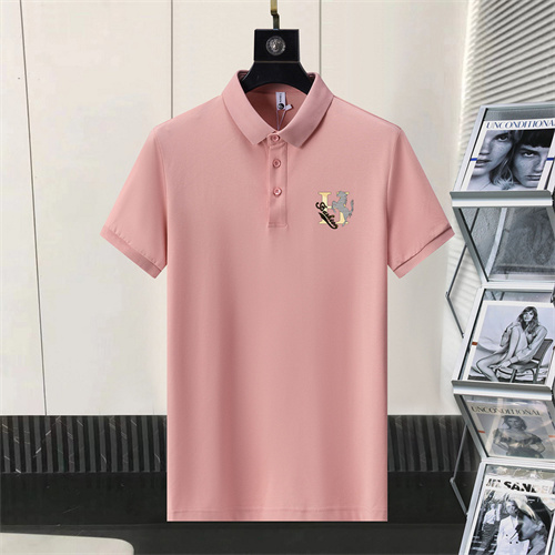 Hermes Lapel T-shirts-M-0050