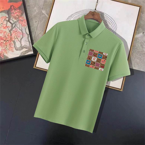 Hermes Lapel T-shirts-M-0009