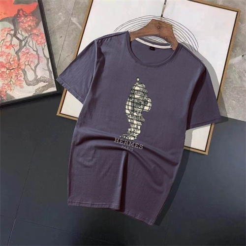 Hermes Round neck T-shirt-M-140