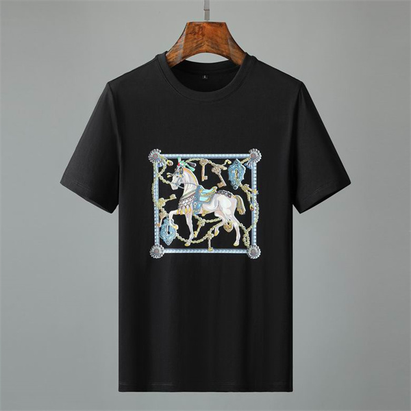 Hermes Round neck T-shirt-M-170