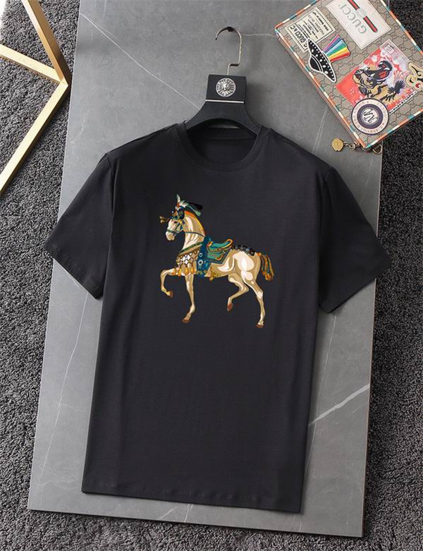Hermes Round neck T-shirt-M-047