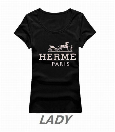Hermes Round neck T-shirt-W-003
