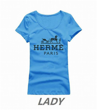 Hermes Round neck T-shirt-W-013