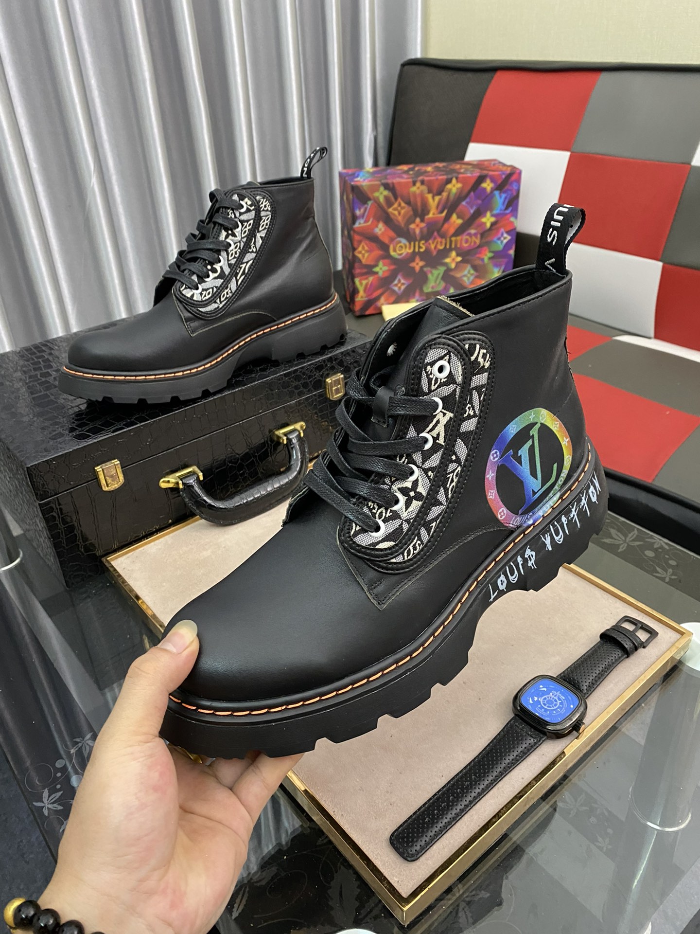 LV(High)Shoes-M-0225