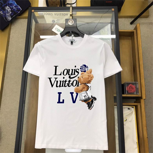 Lv Round neck T-shirt-M-0213