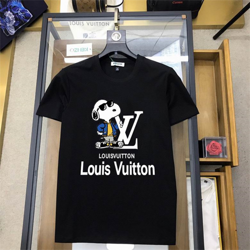 Lv Round neck T-shirt-M-0218
