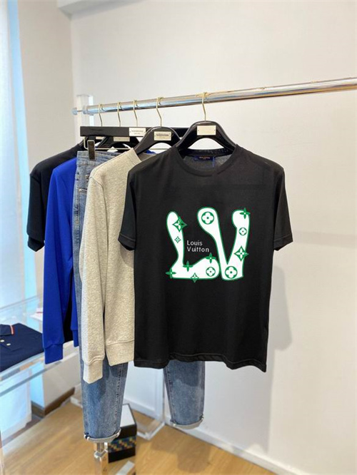 Lv Round neck T-shirt-M-0258