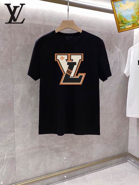 Lv Round neck T-shirt-M-0402