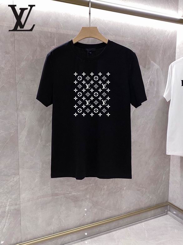 Lv Round neck T-shirt-M-0413