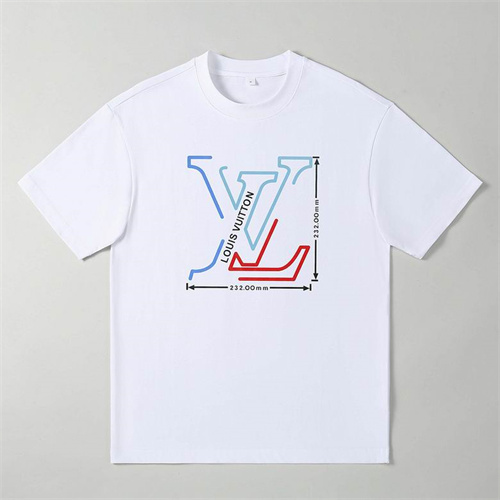 Lv Round neck T-shirt-M-0929