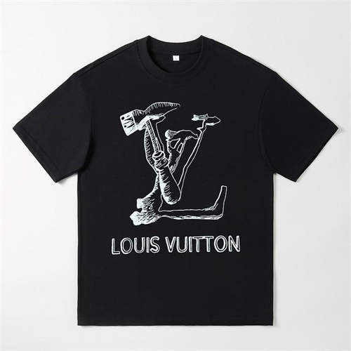 Lv Round neck T-shirt-M-0938