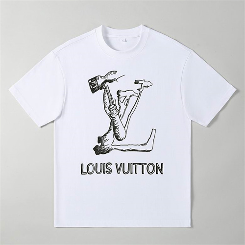Lv Round neck T-shirt-M-0939