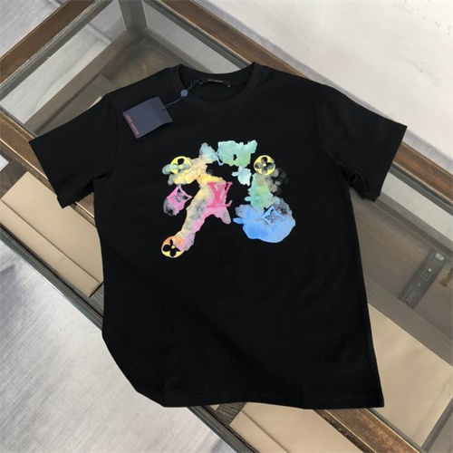 Lv Round neck T-shirt-M-1013