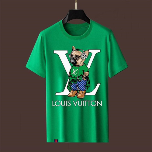 Lv Round neck T-shirt-M-0540