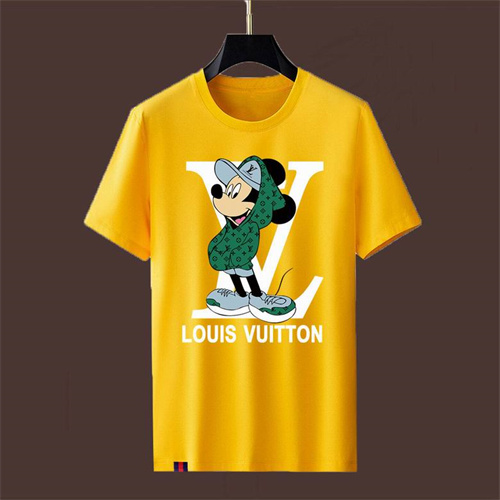 Lv Round neck T-shirt-M-0714