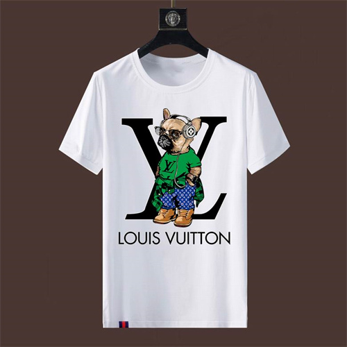 Lv Round neck T-shirt-M-0722