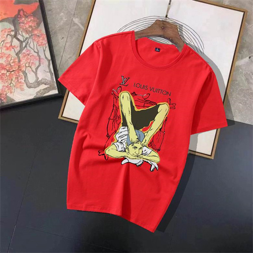 Lv Round neck T-shirt-M-0516