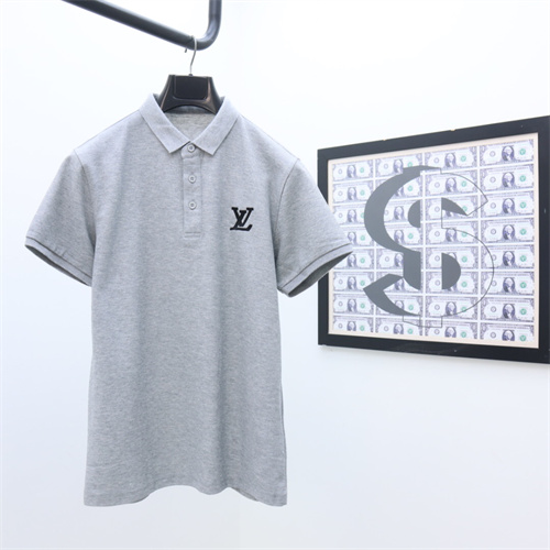 Lv Lapel T-shirts-M-0129