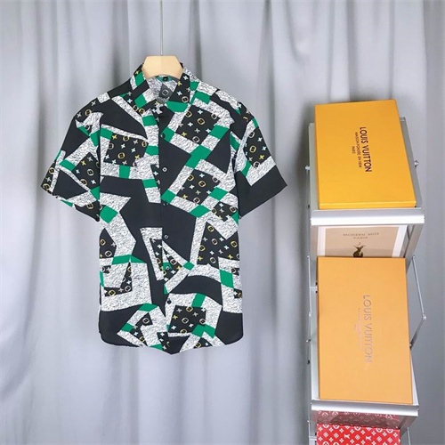 LV short shirt-M-015