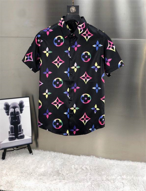 LV short shirt-M-046