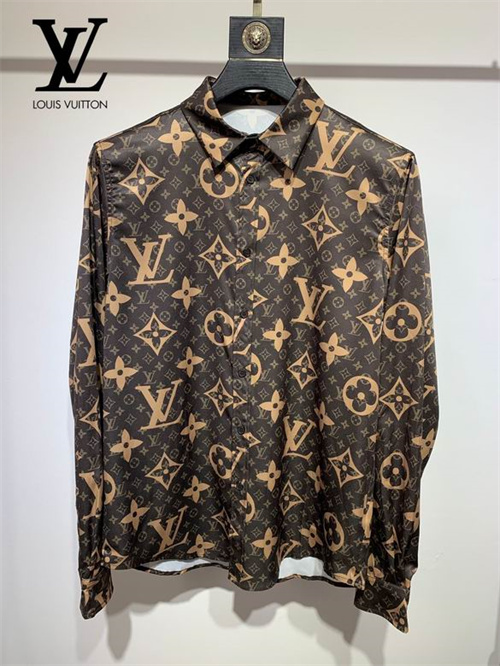 LV long shirt-M-137