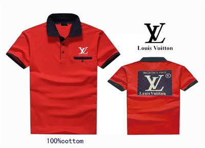 Lv Lapel T-shirts-007