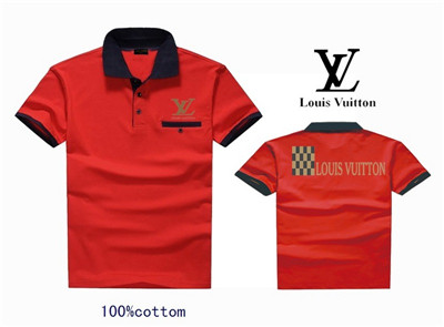 Lv Lapel T-shirts-010