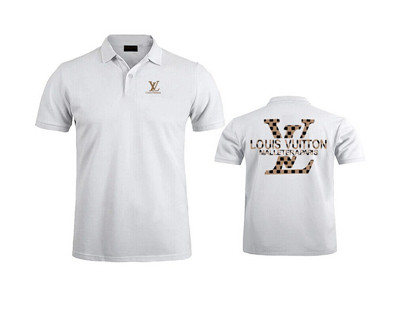Lv Lapel T-shirts-116