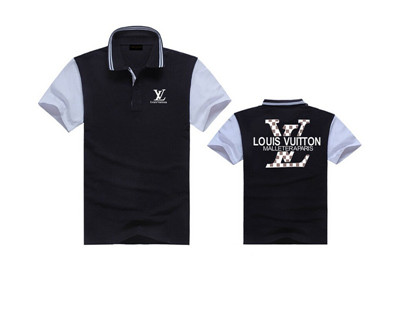 Lv Lapel T-shirts-148
