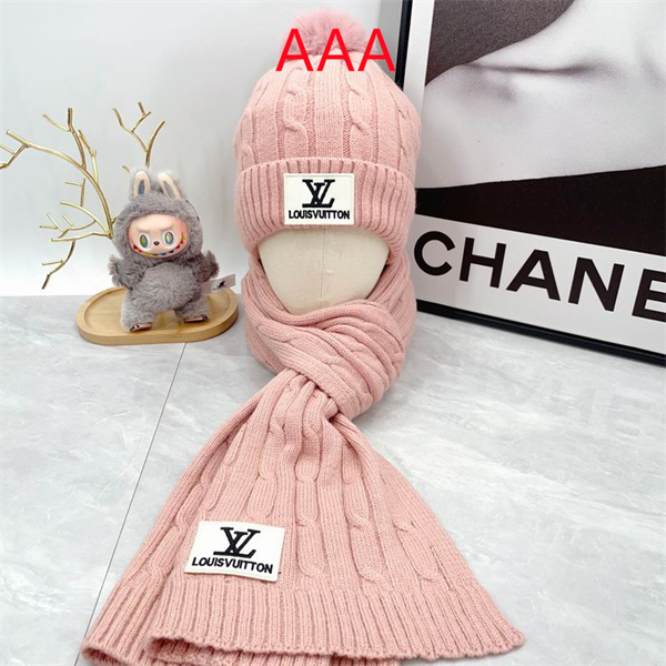 LV Hat and scarvf(AAA)-0108
