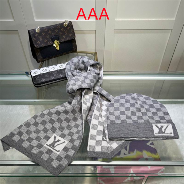 LV Hat and scarvf(AAA)-0117