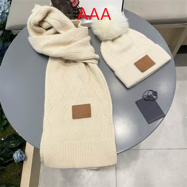 LV Hat and scarvf(AAA)-0131
