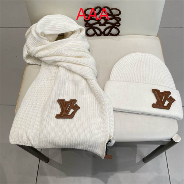 LV Hat and scarvf(AAA)-0155