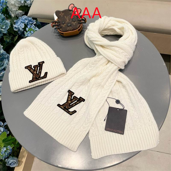 LV Hat and scarvf(AAA)-0160