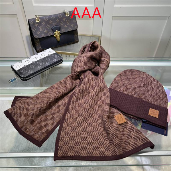LV Hat and scarvf(AAA)-0164
