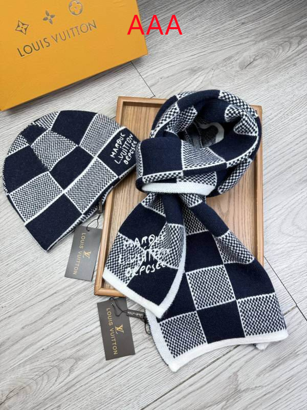 LV Hat and scarvf(AAA)-0167