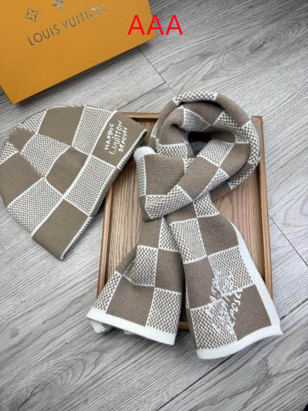 LV Hat and scarvf(AAA)-0168