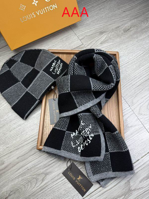 LV Hat and scarvf(AAA)-0169