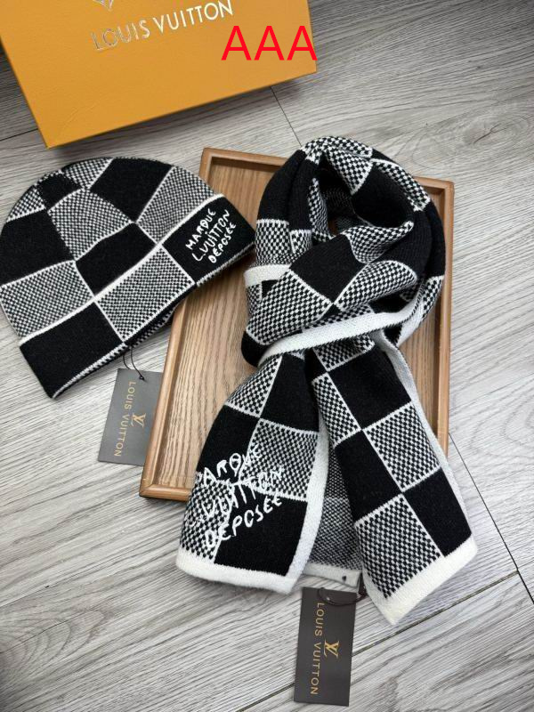 LV Hat and scarvf(AAA)-0171