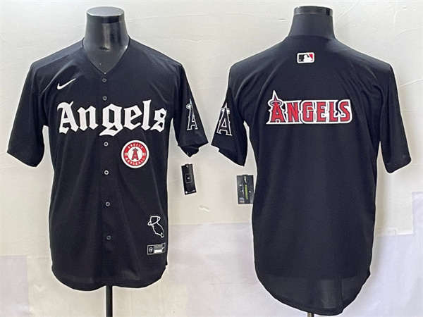 Los Angeles Angels Majestic Jerseys-0143