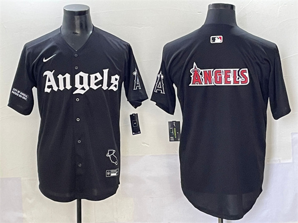 Los Angeles Angels Majestic Jerseys-0145