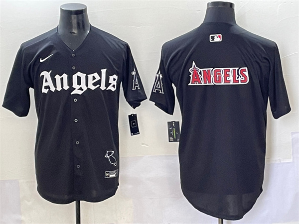 Los Angeles Angels Majestic Jerseys-0146