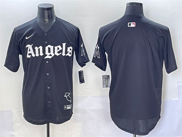 Los Angeles Angels Majestic Jerseys-0154