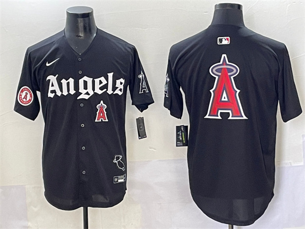 Los Angeles Angels Majestic Jerseys-0155