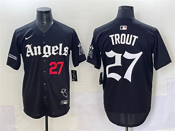 Los Angeles Angels Majestic Jerseys-0165