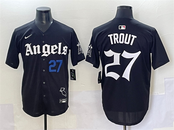 Los Angeles Angels Majestic Jerseys-0167